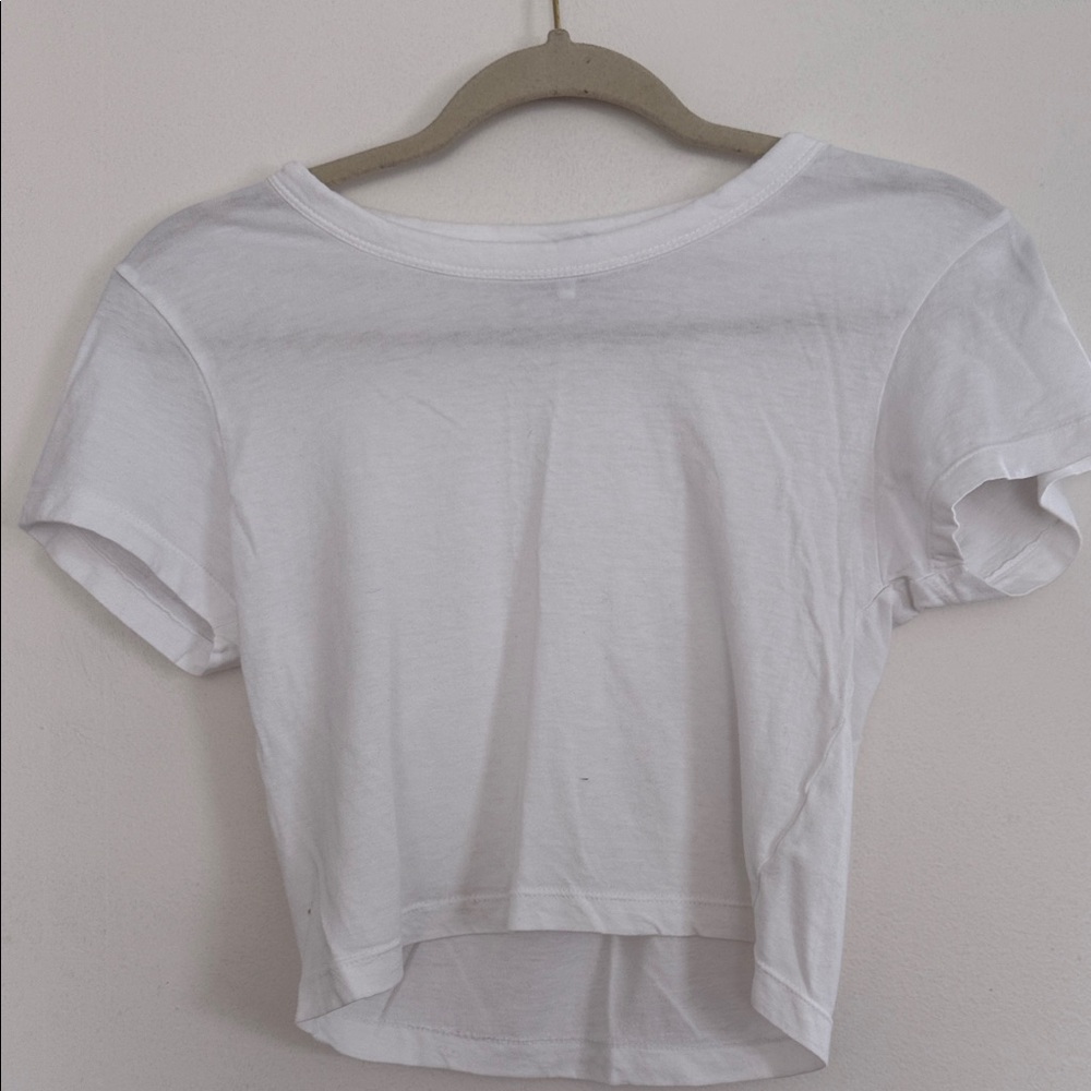 WeWoreWhat White Women's Crop Top